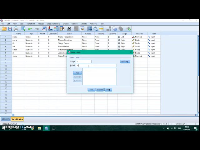 فیلم آموزشی: آموزش SPSS - نحوه ایجاد متغیرها و داده های ورودی در SPSS