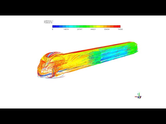 فیلم آموزشی: شبیه سازی CFD جریان هوای خارجی قطار متحرک، آموزش فلوئنت ANSYS با زیرنویس فارسی