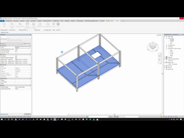 فیلم آموزشی: نحوه مدل سازی طبقات پلانک هالوکور پیش ساخته در Revit با زیرنویس فارسی