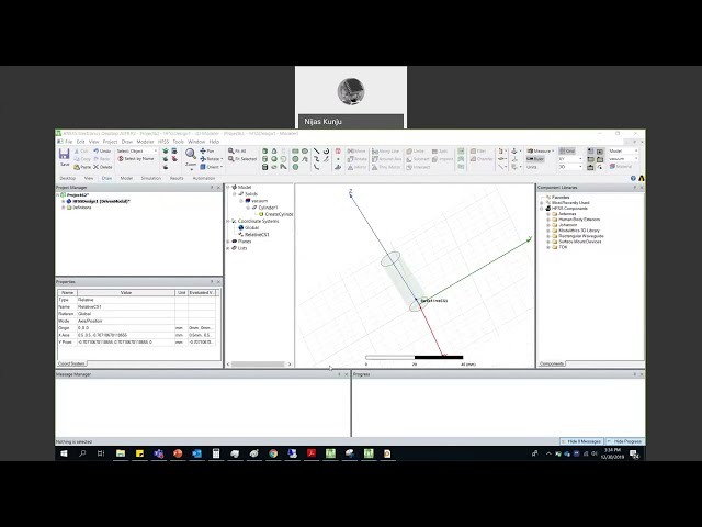 فیلم آموزشی: راه آسان برای چرخش سیستم مختصات در Ansys HFSS با زیرنویس فارسی