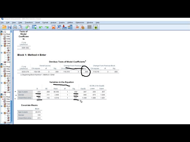 فیلم آموزشی: نسخه ی نمایشی کوتاه رگرسیون کاکس با استفاده از SPSS با استفاده از داده های نمونه تکرار جرم (ژوئیه، 2019) با زیرنویس فارسی