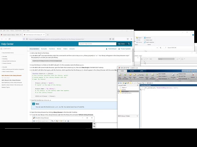 فیلم آموزشی: نحوه اضافه کردن کتابخانه خود به مرورگر کتابخانه MATLAB Simulink (ایجاد کتابخانه سفارشی) با زیرنویس فارسی