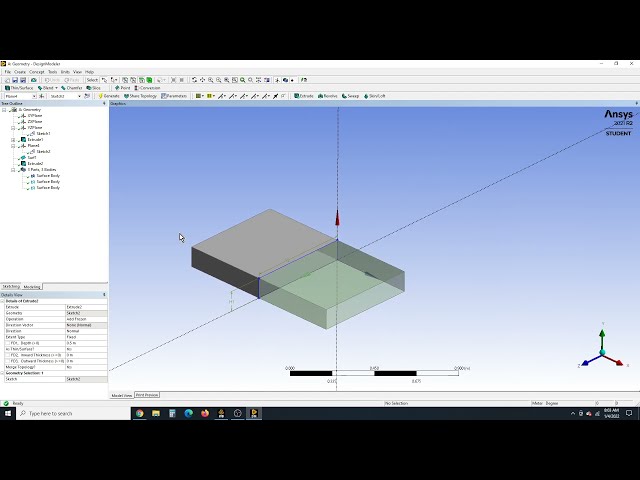 فیلم آموزشی: مدل سطحی ساختار جعبه ANSYS DesignModeler با زیرنویس فارسی