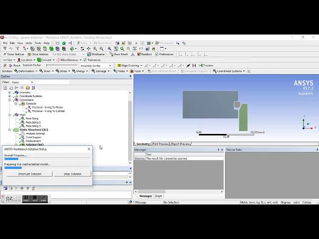 فیلم آموزشی: تماس اصطکاکی Ansys