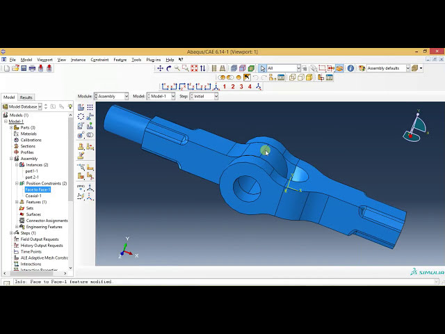 فیلم آموزشی: فیلم های آموزشی Abaqus - مونتاژ قطعات در Abaqus