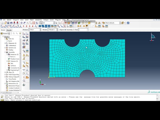 فیلم آموزشی: شروع کرک در ABAQUS