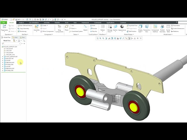 فیلم آموزشی: Creo Parametric برای کاربران SolidWorks - قسمت 5: Assemblies با زیرنویس فارسی