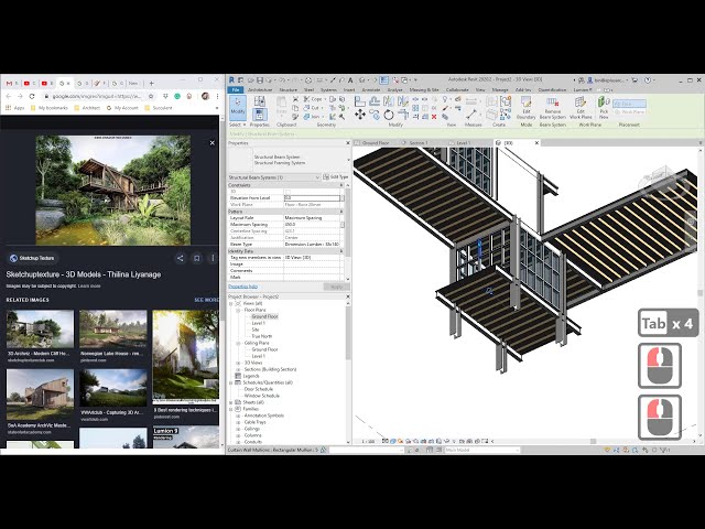 فیلم آموزشی: Revit Tutorial (روز 90) - تمرین خانه ساده