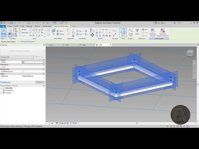 فیلم آموزشی: آموزش فروشگاه توکیو پرادا در Revit با زیرنویس فارسی