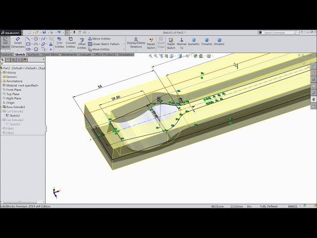 فیلم آموزشی: آموزش Solidworks | طرح چنگال پلاستیکی در Solidworks با زیرنویس فارسی