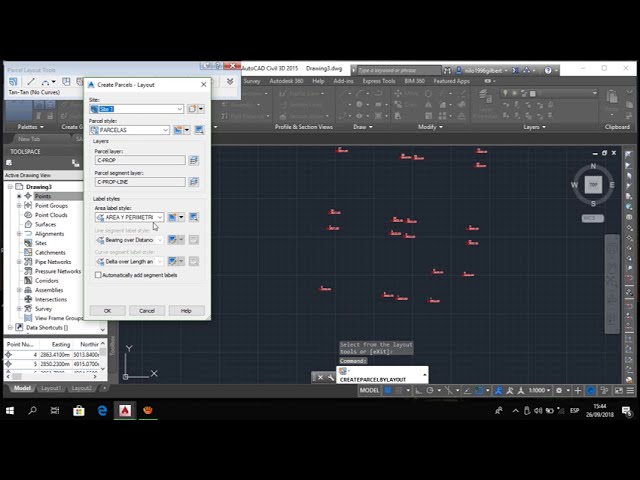 فیلم آموزشی: محاسبه مساحت و محیط اموال در CIVIL 3D 2015 با زیرنویس فارسی