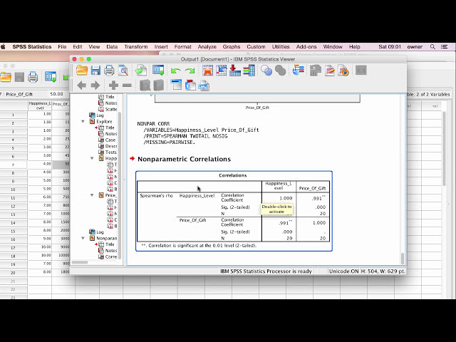 فیلم آموزشی: راهنمای گام به گام Spearman Correlation SPSS با زیرنویس فارسی