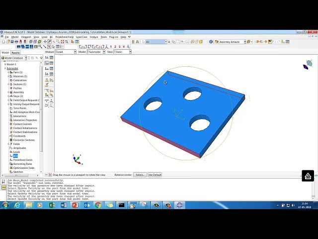 فیلم آموزشی: آموزش تکنیک زیرمدل سازی Abaqus 2: گام به گام