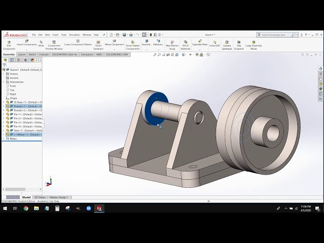 فیلم آموزشی: آموزش Solidworks: Pulley Project Pt4 با زیرنویس فارسی