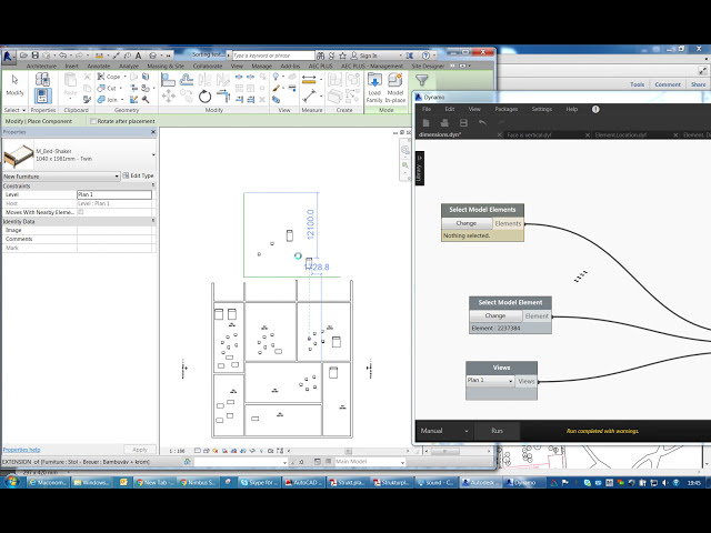 فیلم آموزشی: ابعاد اتوماتیک در revit با دمو دینام