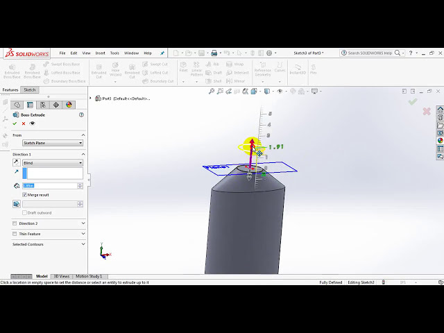 فیلم آموزشی: آموزش Solidworks - نحوه ساخت بطری پودر مخابراتی با زیرنویس فارسی