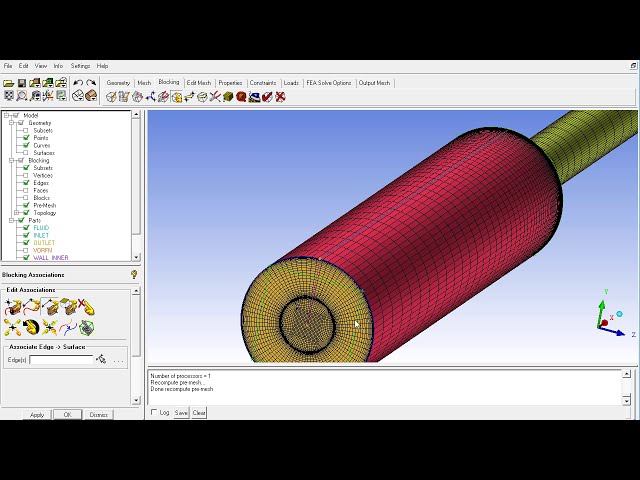 فیلم آموزشی: استفاده از انسداد یکسان برای موارد مشابه | آموزش ANSYS ICEMCFD