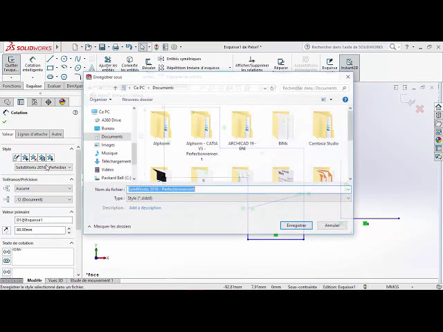 فیلم آموزشی: آموزش SolidWorks 2016 - پیشرفته | ابعاد و روابط در اسکیس با زیرنویس فارسی