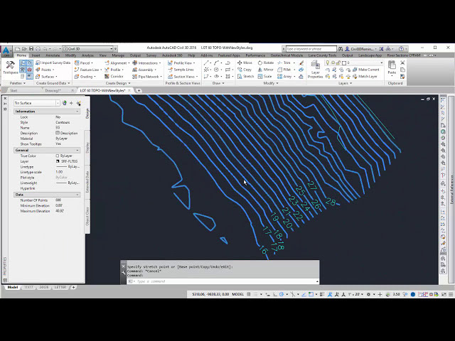 فیلم آموزشی: Civil 3D: Label Contours با زیرنویس فارسی