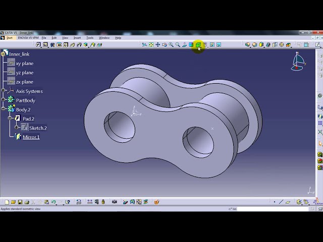 فیلم آموزشی: آموزش CATIA | زنجیر غلتکی | شبیه سازی، طراحی قطعات، مونتاژ و سینماتیک