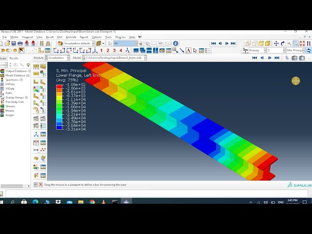 فیلم آموزشی: برای تجسم بهتر - ABAQUS نمای دو بعدی را به سه بعدی تغییر دهید