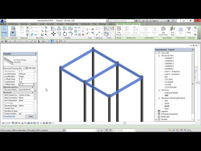 فیلم آموزشی: مبانی مدل سازی سازه در Revit-S1 با زیرنویس فارسی