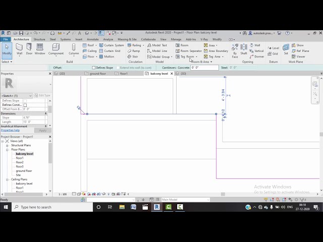 فیلم آموزشی: نحوه ساخت خانه بیرونی در revit architectue | طراحی بیرونی | بیم