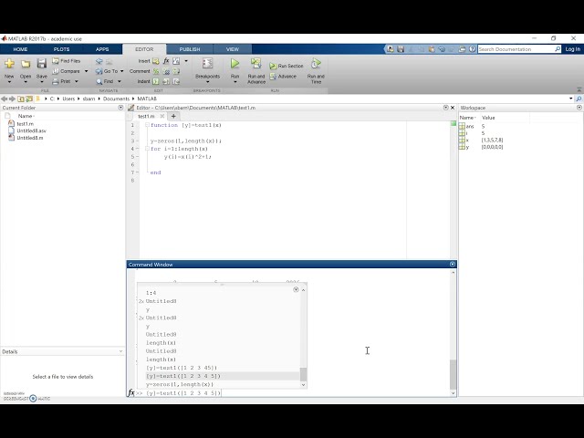 فیلم آموزشی: مثال: Matlab For Loop Introduction با زیرنویس فارسی