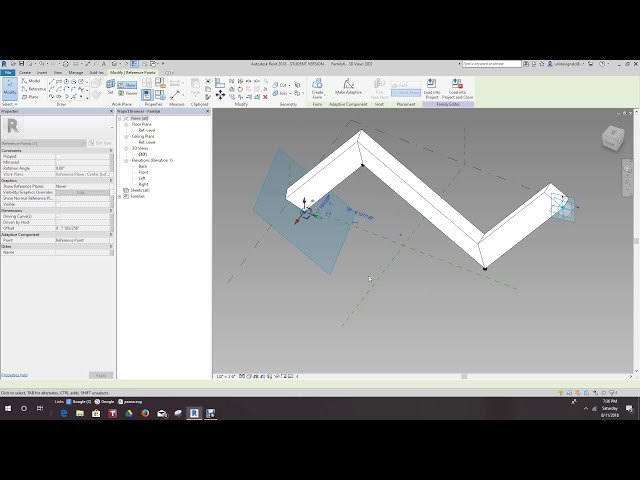 فیلم آموزشی: Revit Making Adaptive Component Family با زیرنویس فارسی