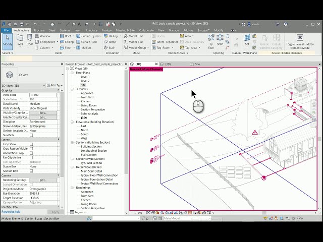 فیلم آموزشی: چگونه یک حصار به دنبال زمین در Revit داشته باشیم با زیرنویس فارسی