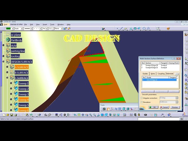 فیلم آموزشی: CATIA V5 PLASTIC PART 1