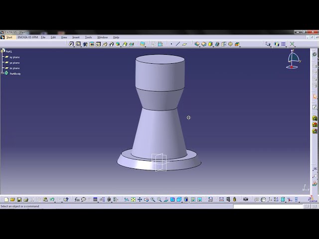 فیلم آموزشی: آموزش #Catia V5 #Revolve