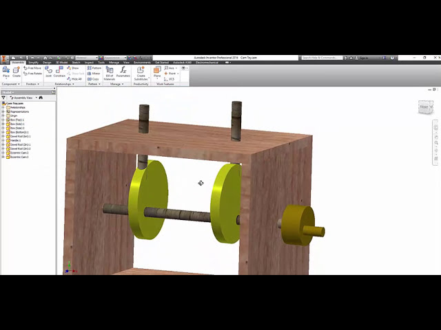 فیلم آموزشی: آموزش پروژه Autodesk Inventor Cam Follower **لطفا مشترک شوید**