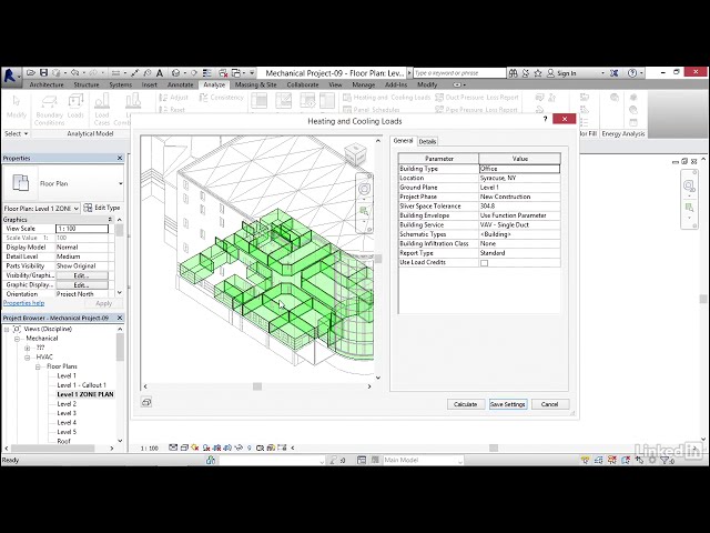 فیلم آموزشی: REVIT MECHANICAL: ایجاد مناطق HVAC با زیرنویس فارسی