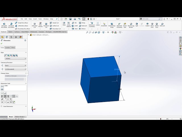 فیلم آموزشی: نحوه ایجاد یک مکعب پارامتریک در SolidWorks (با معادلات؛ به روز رسانی 2018) با زیرنویس فارسی