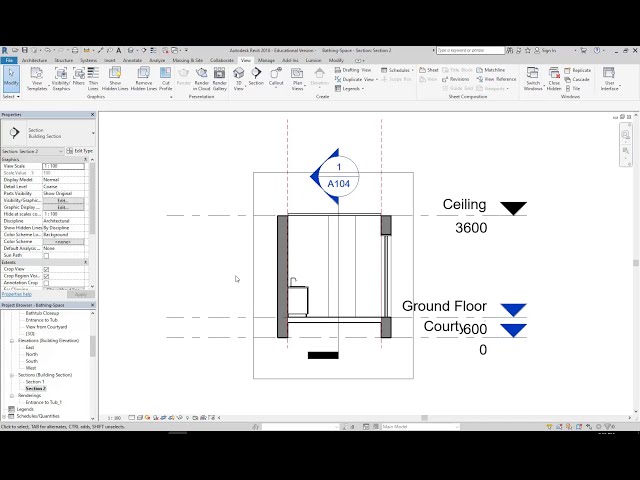 فیلم آموزشی: Revit Sheets و Sections با زیرنویس فارسی