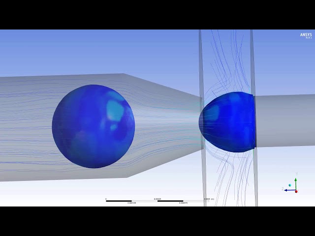 فیلم آموزشی: تولید قطرات Microfluidics با استفاده از ANSYS Fluent با زیرنویس فارسی