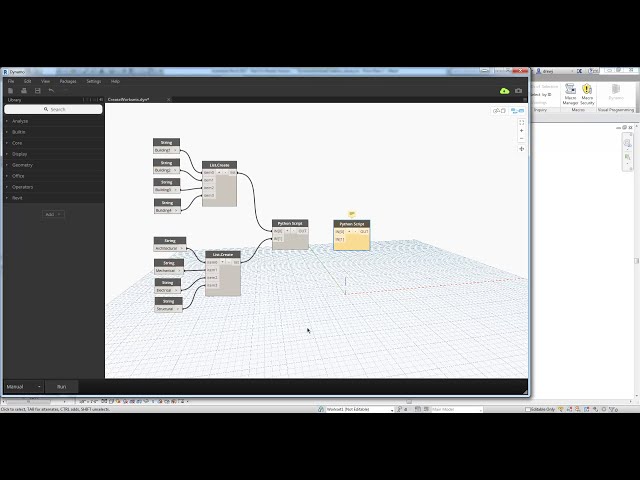 فیلم آموزشی: استفاده از Dynamo برای ایجاد مجموعه کاری در مدل Revit با زیرنویس فارسی