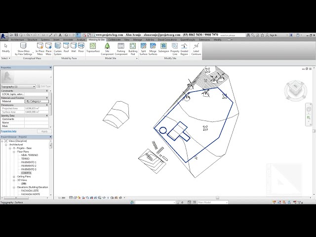 فیلم آموزشی: [REVIT] نحوه برش زمین با استفاده از Split Surface با زیرنویس فارسی