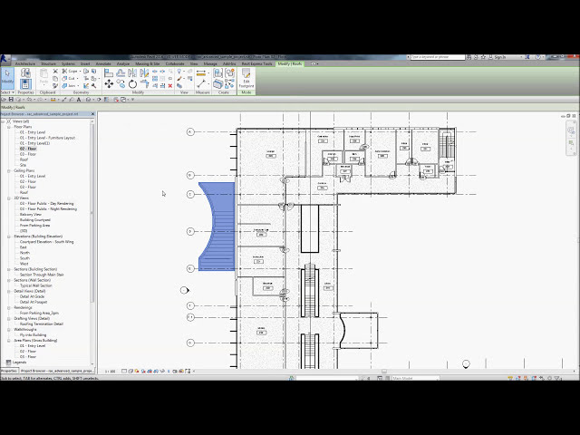 فیلم آموزشی: Revit - نمایش عناصر در بالا با زیرنویس فارسی