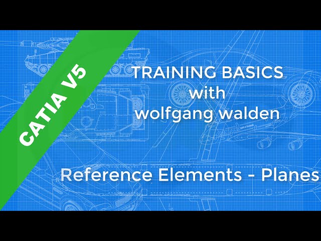 فیلم آموزشی: Reference Planes - Catia v5 Training - Basics با زیرنویس فارسی