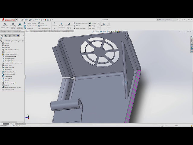 فیلم آموزشی: ورق فلزی - تقویت کننده ورق فلزی | SOLIDWORKS Tutorial #36