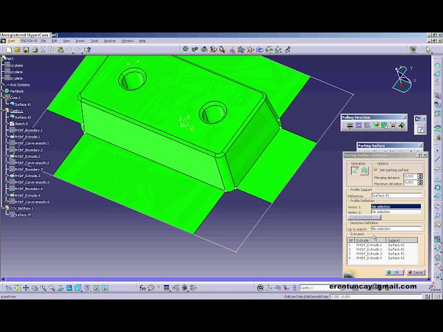 فیلم آموزشی: CATIA V5 تمرین طراحی حفره هسته