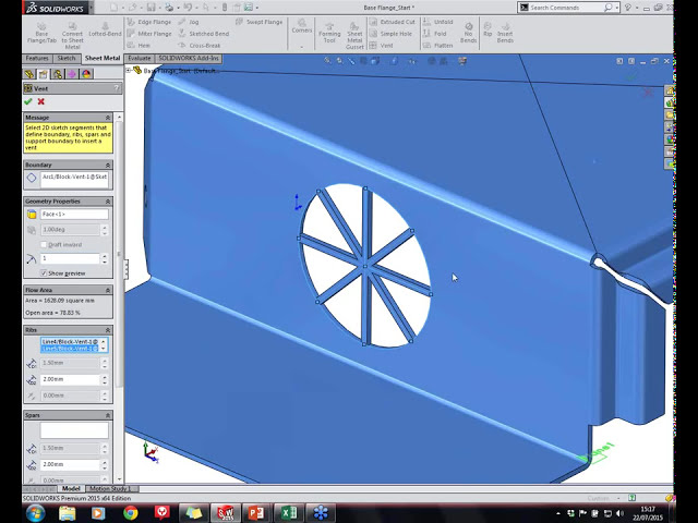 فیلم آموزشی: ورق فلز در SOLIDWORKS 101