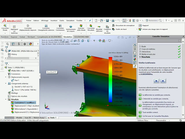 فیلم آموزشی: 01 - شبیه سازی Solidworks خم شدن ساده با زیرنویس فارسی