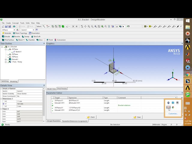 فیلم آموزشی: ANSYS - پارامترها با زیرنویس فارسی