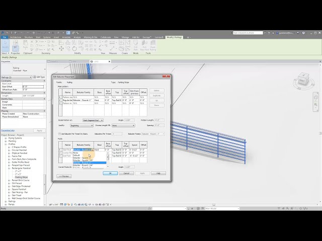 فیلم آموزشی: آموزش Revit - راه راه پارکینگ که توپوگرافی را دنبال می کند با زیرنویس فارسی