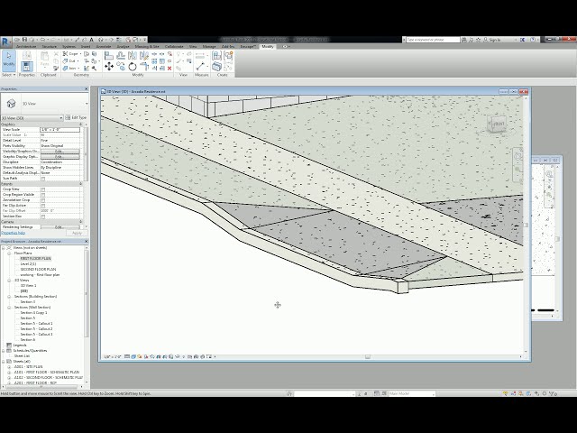 فیلم آموزشی: عناصر فرعی را برای حاشیه های شیب دار در Revit تغییر دهید با زیرنویس فارسی