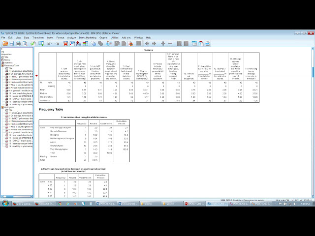 فیلم آموزشی: 13 نحوه کپی و پیست کردن خروجی از SPSS 24 و قبل از آن با زیرنویس فارسی