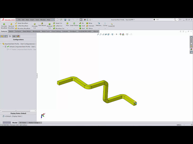 فیلم آموزشی: آموزش SOLIDWORKS: میله ها و لوله ها را خم یا صاف کنید - ویدئو 1 با زیرنویس فارسی